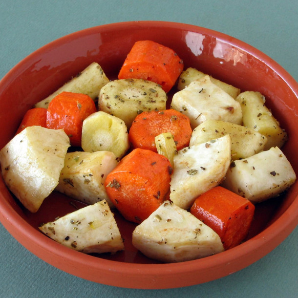 Légumes rôtis à la grecque