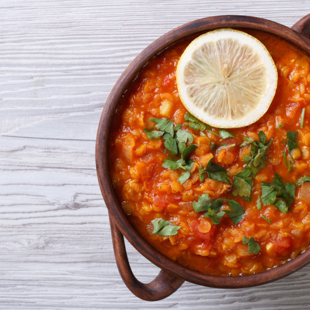 Lentilles à la marocaine