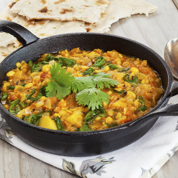 Lentilles à l'Indienne