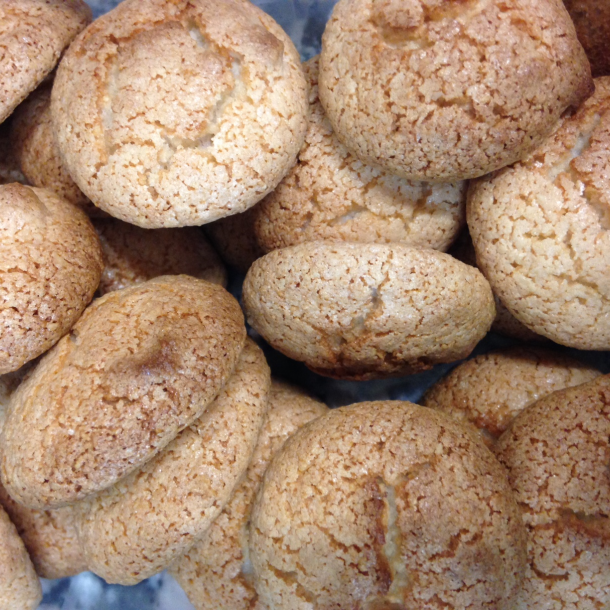Les Amaretti à la fève de Tonka