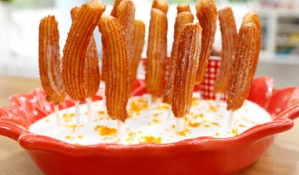 Les churros aux agrumes