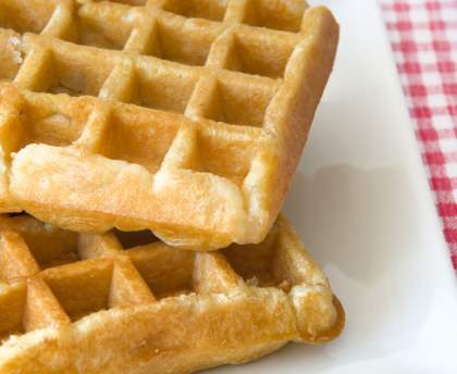 Les gaufres de bonne maman