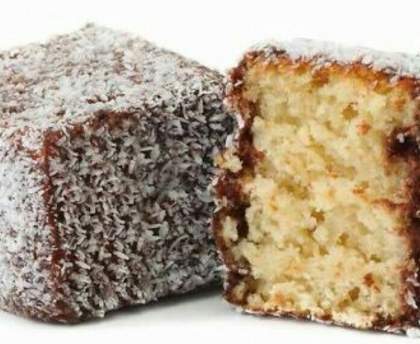 Les lamingtons australiens