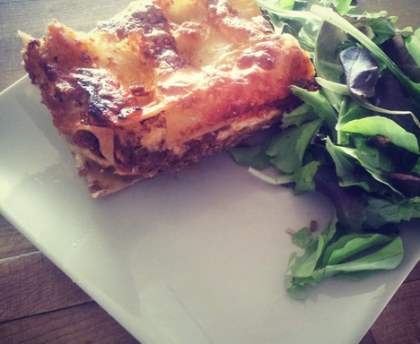 Les lasagnes de Titi