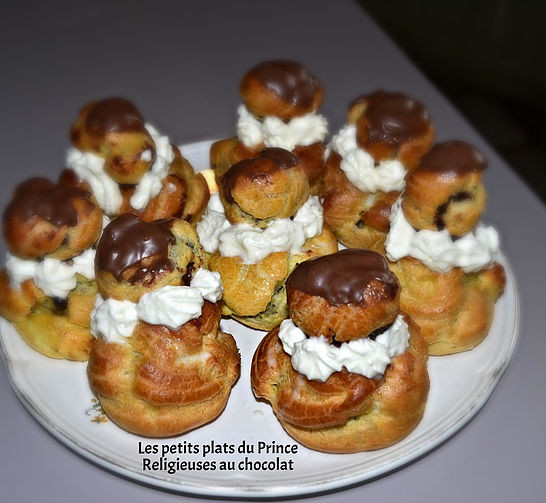 Les religieuses au chocolat de mon enfance