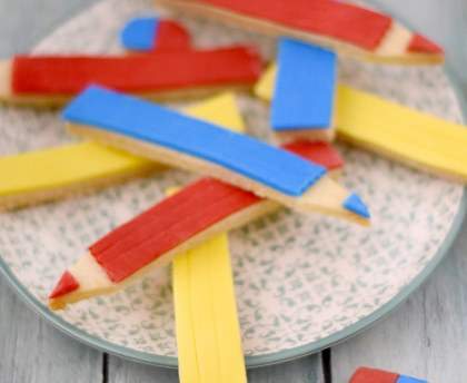 Les sablés crayons de la rentrée