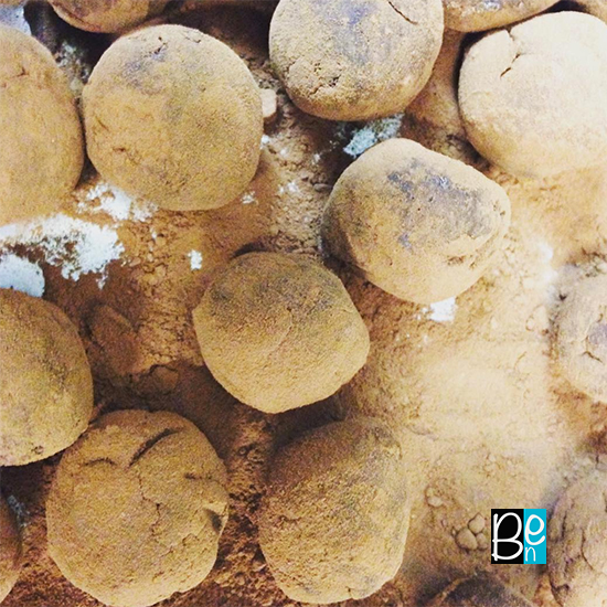 Les truffes choco lacté vanille