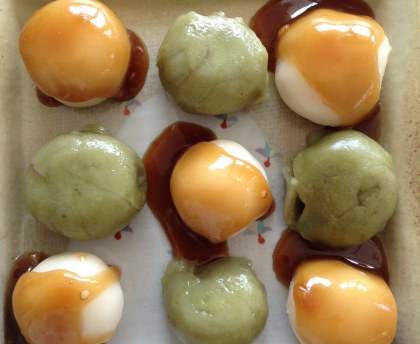 Les vrais Dango et Daifuku japonais