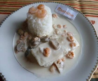 Lieu sauce Dieppoise