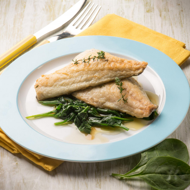 Limandes sauce au raifort
