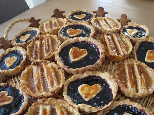 Linzer torte  pour le goûter 