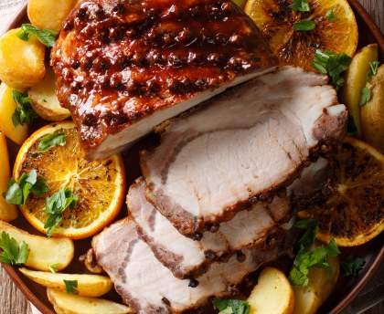 Longe de porc du paresseux