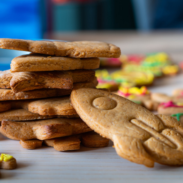 Ma fusée en biscuits