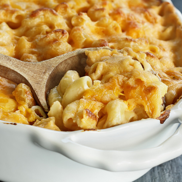 Mac and cheese au cheddar