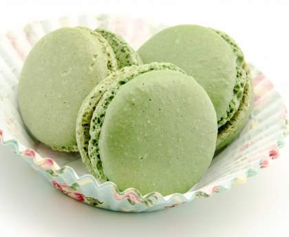 Macarons à la pistache