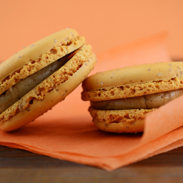 Macarons au caramel beurre salé au Thermomix