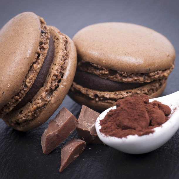 Macarons au chocolat au lait faciles