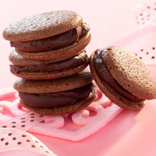 Macarons au chocolat expresss
