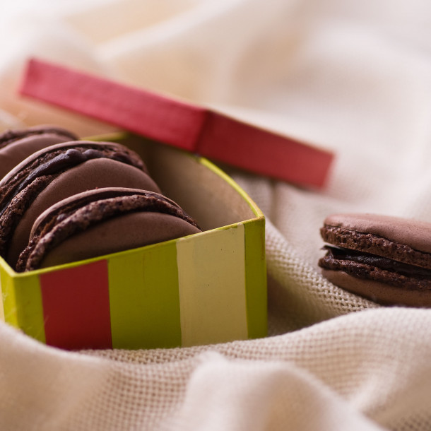 Macarons au chocolat faciles et rapides