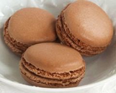 Macarons au chocolat rapides