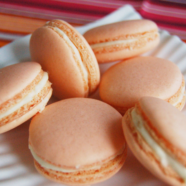 Macarons aux fruits de la passion 