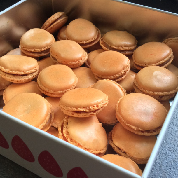 Macarons caramel au beurre salé 