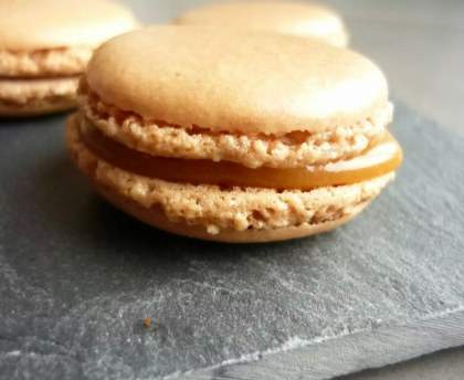 Macarons faciles au caramel au beurre salé 