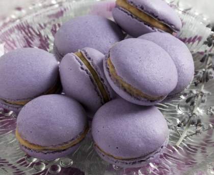 Macarons foie gras / figues