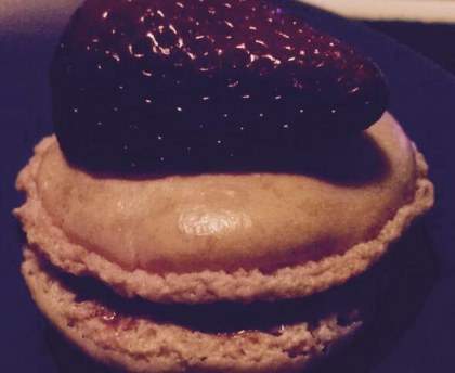Macarons Fraise et Basilic