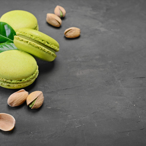 Macarons pistache au Thermomix