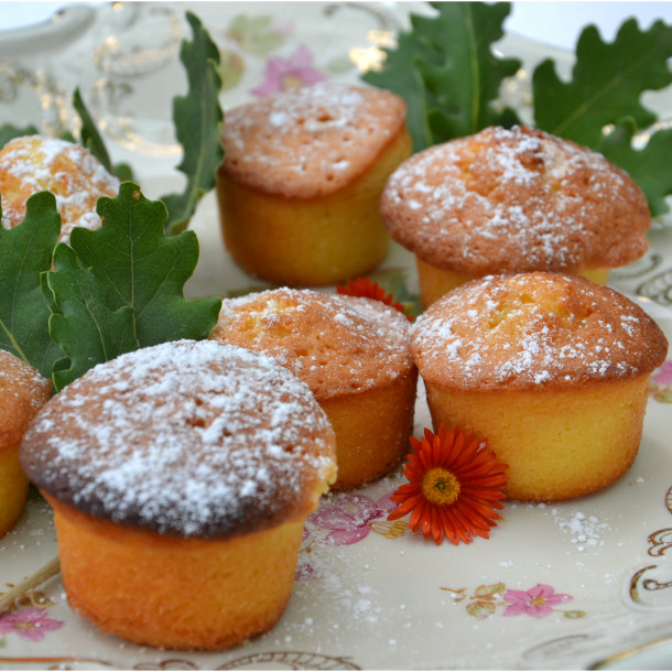 Madeleines aromatisées au pastis avec son parfum d'anis