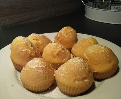 Madeleines au beurre de cacahuètes
