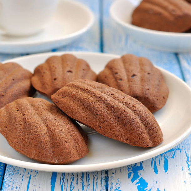 Madeleines au chocolat faciles et rapides