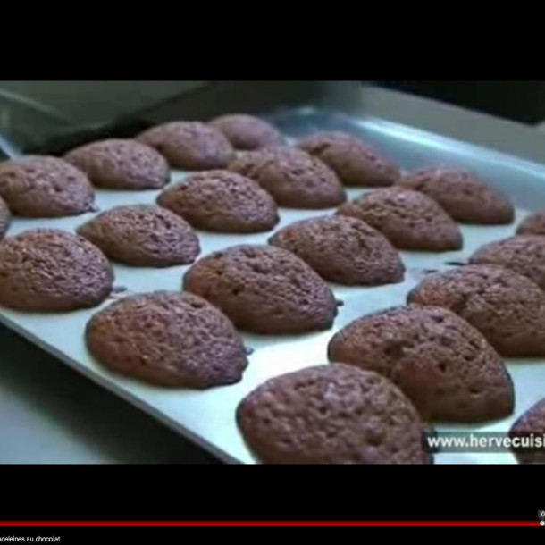 Madeleines au chocolat simplissimes