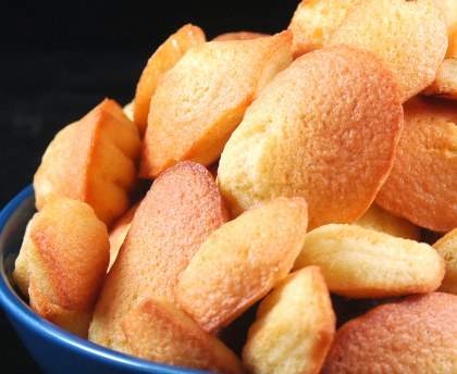 Madeleines au citron