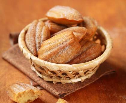 Madeleines au miel