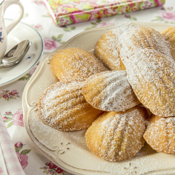 Madeleines maison à la noix de coco