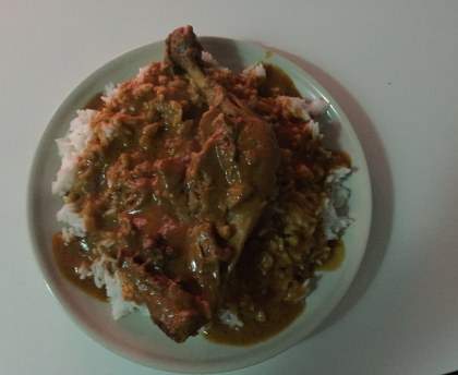Mafé de poulet facile