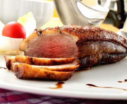 Magret de canard au four