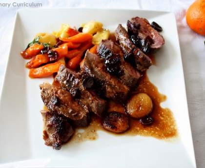magret de canard aux clémentines