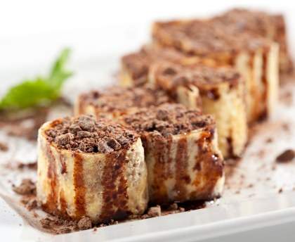 Makis de crêpes à la pâte à tartiner