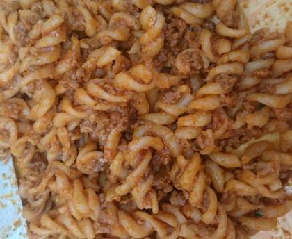 Makrouna salsa (pâte tunisienne)