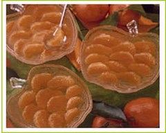 Mandarines en gelée