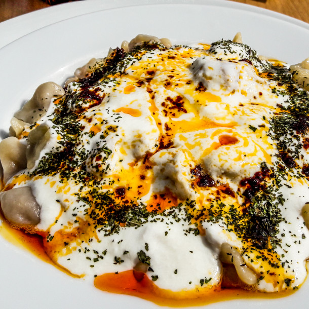 Manti (raviolis turques)