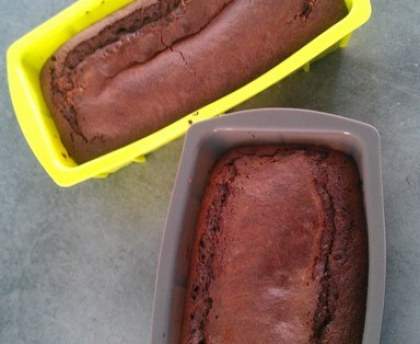 Marbré au chocolat et à la noix de coco 