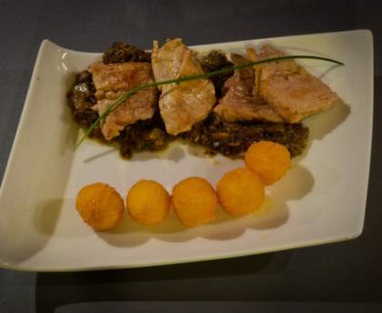 Médaillons de veau aux champignons