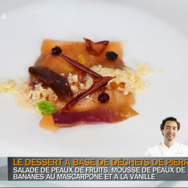 Melon sur mousse de banane