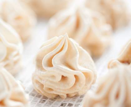 Meringues bien sèches