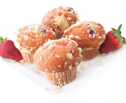 Mes muffins au chocolat blanc