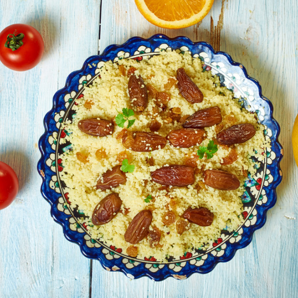 Mesfouf aux raisins secs